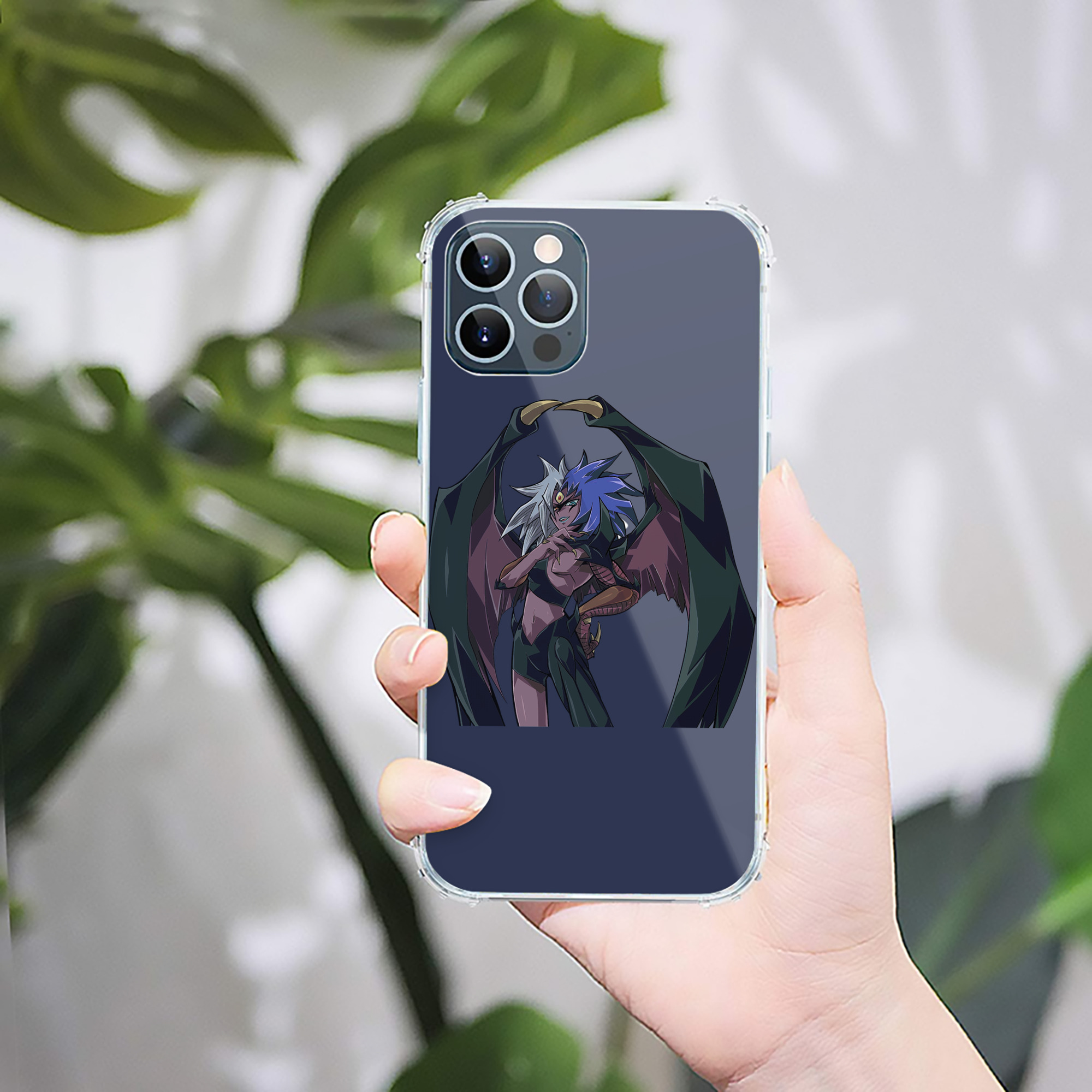 （画像用） 遊☆戯☆王 Yu-Gi-Oh! 【iPhone 12シリーズ対応】透明スマホケース（クリアソフトケース）